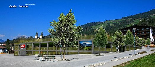 Parkhaus in Hopgarten.