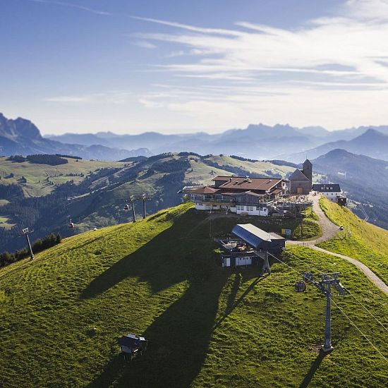 Panoramaaussicht von der Hohen Salve.