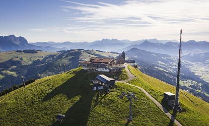 Panoramaaussicht von der Hohen Salve.
