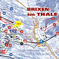 Neu Piste im Pistenplan der SkiWelt.