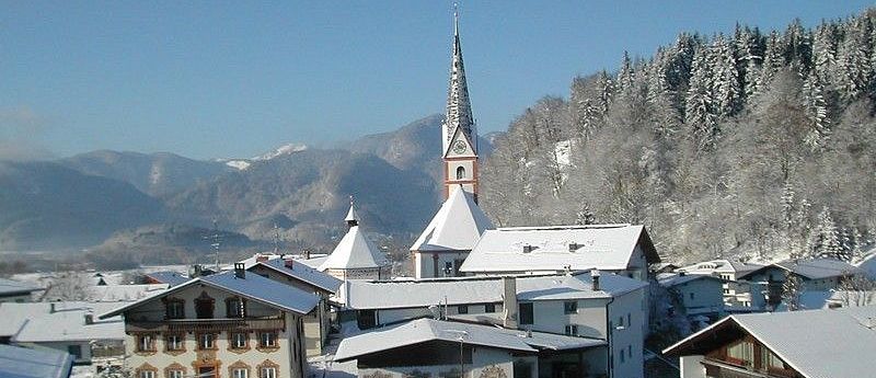 Winter in Niederndorf.