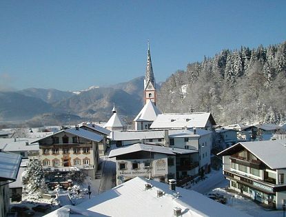 Winter in Niederndorf.
