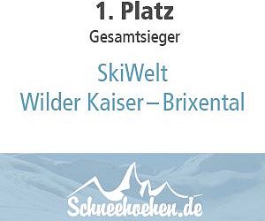 Auszeichnung von Schneehöhen zum Top-Skigebiet 2023/24 Gesamtsieger.