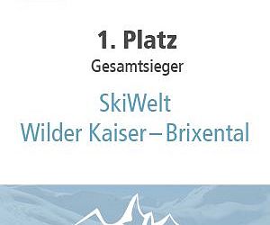 Auszeichnung von Schneehöhen zum Top-Skigebiet 2023/24 Gesamtsieger.